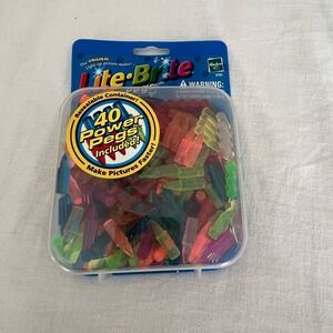 Vtg 2001 Hasbro Lite Brite Pegs 200 pc Replacement 40 Power Pegs  Classic Toy